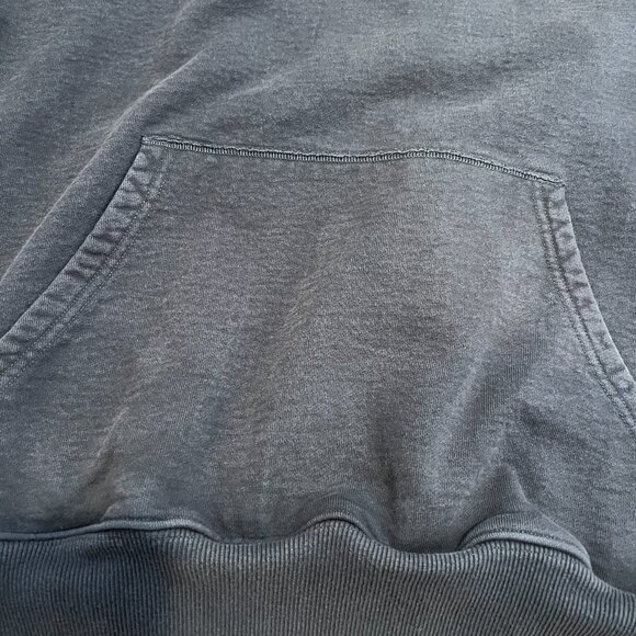 Reigning Champ Charcoal Gray Heavyweight Pullover Sweatshirt Hoodie Canada Sz S - Picture 4 of 6